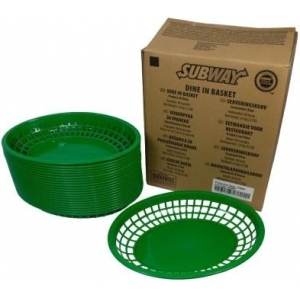 DINE IN BASKETS (48ct.) - корзинка зеленая Duke S006005S