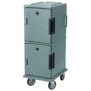 Термоконтейнер-тележка L 69см w 52см h 137см двухкамерный Cambro UPC800-401