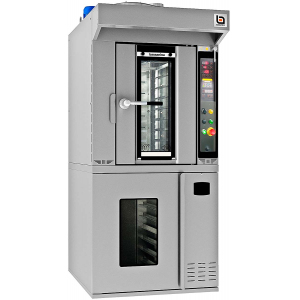 Печь ротационная BASSANINA FR MINI E46.10 комплект с расстойкой FR MINI E46.PR LCD