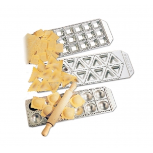 Набор для приготовления равиоли: 3 формы и скалка IMPERIA RAVIOLAMP TRIS 317