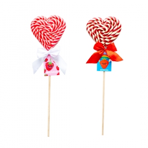 Карамель леденцовая "Long Сердце Ассорти", 100 гр.