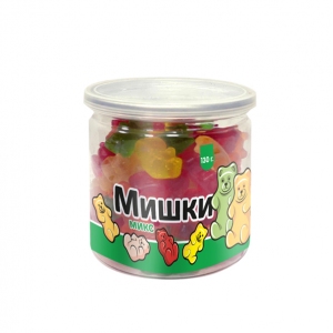 Мармелад жевательный "Мишки микс", банка, 130г