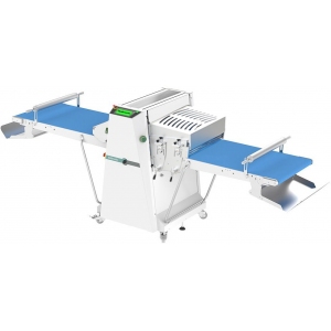Тестораскатка электрическая напольная Rollmatic R65A-T/14+FUMIGATED CRATE+CUTTING ROLLER FOR CROISSANT CUT H280MM