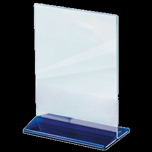 Подставка настольн. для меню А4 синее осн. L 21 TABL 02130114