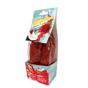 Медовая пастила клубничная с кокосом, 70 гр, пачка