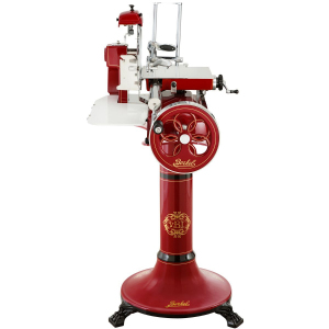 Слайсер механический напольный Berkel FLYWHEEL (VOLANO) B3 НА ПОДСТАВКЕ КРАСНЫЙ