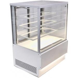 Витрина холодильная напольная Glacier Белла 1,2 RAL9016+Многоступенчатая транспортная упаковка
