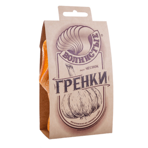 Гренки волнистые, Чеснок, 75 г.