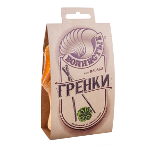 Гренки волнистые, Васаби, 75 г.