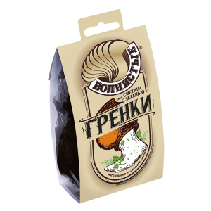 Гренки волнистые, Сметана с зеленью, 75 г.
