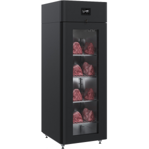 Шкаф для сухого созревания мяса Polair CS107 Meat black Тип 2