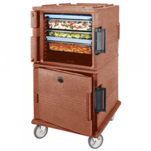 Термоконтейнер-тележка L 82см w 71.5см h 135см двухкамерный Cambro UPC1600-194