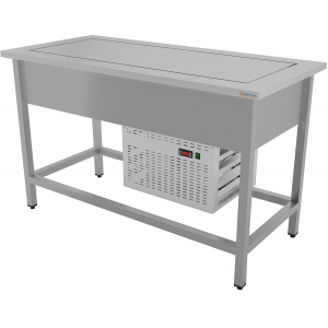 Прилавок холодильный напольный Gastrolux ПО-157/П/L