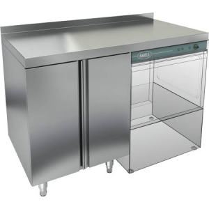 Модуль барный нейтральный для посудомоечных корзин HICOLD НБМСЗКП-12/7БП (+100мм столешн.)