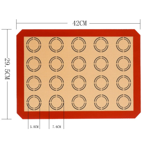 Коврик для выпечки L 42см w 29.5см толщина 0.7мм силикон Enigma Cookware SILICONE MAT