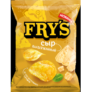 Чипсы из натур. картофеля FRY`S, вкус Сыр, 70г