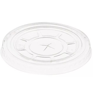 Крышка плоская с отверстием D 95мм ПЭТ