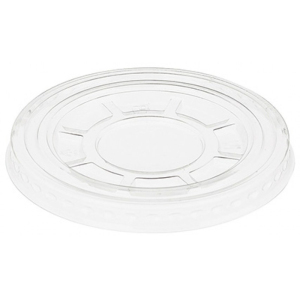 Крышка плоская без отверстия D 95мм ПЭТ