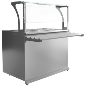 Мармит электрический для вторых блюд напольный LUXSTAHL МВП (С)-1200 Premium (нерж.)