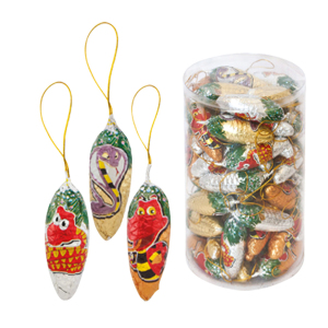 Шоколадная шишка с символом года, 18 г.