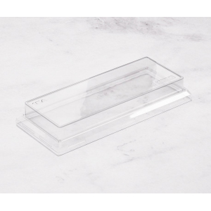 Крышка для контейнера 215х85мм высокая ПЭТ прозрачная