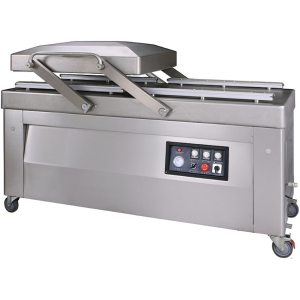 Машина для вакуумной упаковки HUALIAN MACHINERY HVC-720S/2B-G SS (нерж., газ, 380В)