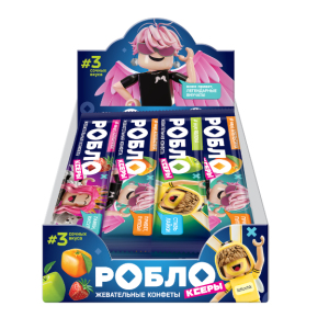 РОБЛОКСЕРЫ ЧУВИКИ жевательная конфета, 10 г.