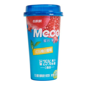 MECO напиток фруктовый чай со вкусом граната и винограда, ПЭТ, 400 мл