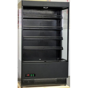 Витрина-горка холодильная Glacier Аква открытая 1,2 RAL9005+Обрешетка