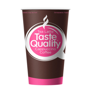 Стакан бумажный для горячих напитков Taste Quality 400мл