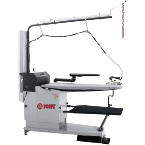 Стол гладильный PONY S.p.a. Genus SV+5lt boiler+F.3+Overhead lighting group+Trolley+Suspension for iron, cable and hose