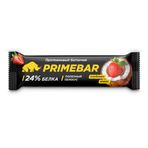 Протеиновый батончик PRIMEBAR клубника кокос ПРАЙМ-КРАФТ