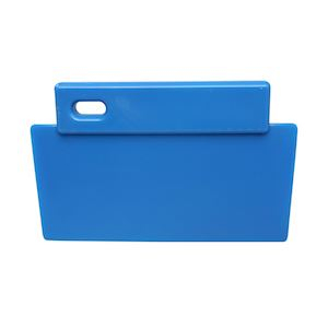 Скребок L 20см w 12.5см полипропилен зеленый FBK F819005
