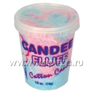 Стакан V 85 пластиковый для сахарной ваты, "Candee Fluff" (25шт)