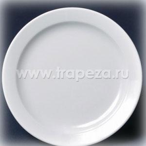 Тарелка мелкая D 22см h 2 БАШКИРСКИЙ ФАРФОР ИТМ03.220