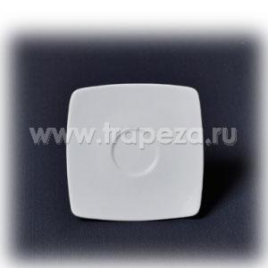 Блюдце L 12см w 12см ПРИНЦ БАШКИРСКИЙ ФАРФОР ИБК03.120