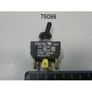 Тумблер "on-on" с самовозвратом с пружиной Lang Manufacturing 2E-30303-16