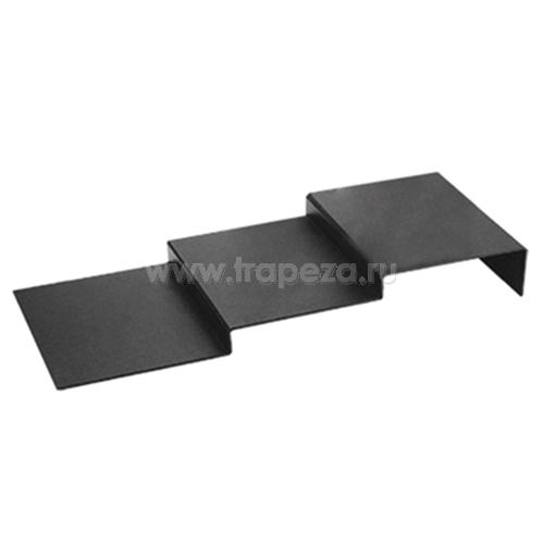 Стенд для выкладки L 75см w 30см h 9см трехуровневый DALEBROOK TB37
