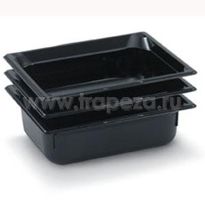 Гастроемкость GN2/4х65 поликарбонат черный VOLLRATH 8052420
