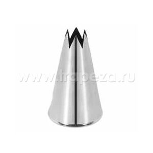 Насадка на кондитерский мешок D 1см h 5см ЗВЕЗДА THERMOHAUSER 30001.62081