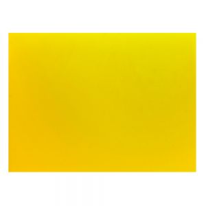 Доска разделочная L 60см, W 40см, h 1.8см, полипропилен, желтый