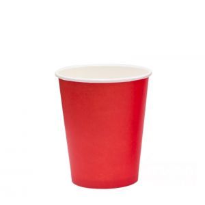 Стакан бумажный для горячих напитков RED 250мл