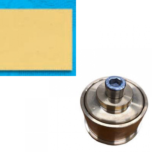 Матрица латунная для аппарата макаронных изделий серии GT, (D63,5мм), sfoglia for lasagne (листы теста для лазаньи) (б/у (бывший в употреблении))