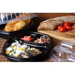 Крышка овальная ПП прозрачный