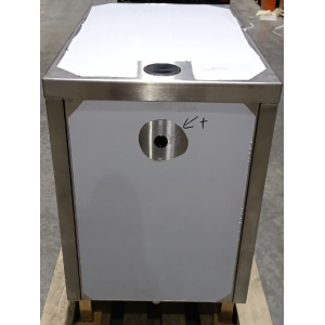 Модуль барный нейтральный для кофемашины,  550х850х910мм, без борта, закрытый, 1 дверь распашная, сварной, нерж., 2 диспенсера, 3 розетки