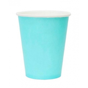 Стакан бумажный для горячих напитков БИРЮЗОВЫЙ 300мл