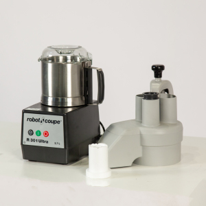 Овощерезка-куттер, дежа 3.7л нерж.сталь, 1500 об/мин, без дисков, пульсовый режим, непрерывный выброс (Без оригинальной упаковки)