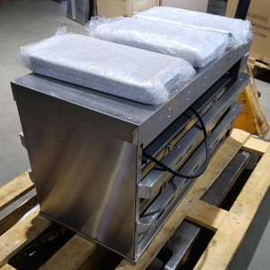 Мультихолдер, 3 ячейки, общая вместимость 12GN1/3-65, электронная регулировка температуры, блок упр.справа, таймеры с 2-х сторон (б/у (бывший в употре