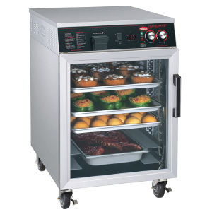 Шкаф тепловой,  6GN2/1 или 6х(660х457мм), 1 дверь стекло, +27/+93С, нерж.сталь, управление электромеханическое, увлажение, колеса (б/у (быв