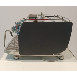 Кофемашина рожковая автоматическая, 2 группы высокие, мультибойлерная, T3 Genius, Gravimetric, T.E.R.S., PURE BREW, HEES, черная матовая (б/у (бывший